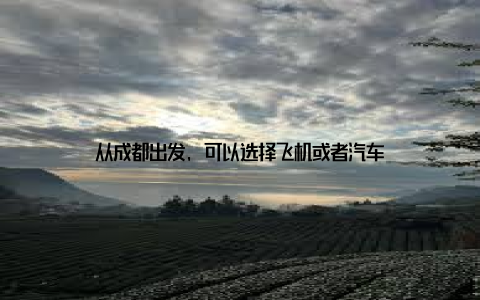 从成都出发, 可以选择飞机或者汽车