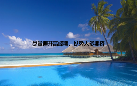 尽量避开高峰期, 以免人多拥挤